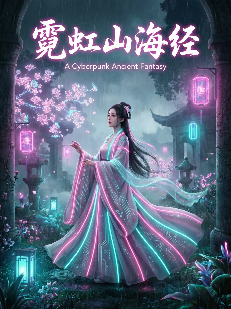 无能的丈夫 古风奇缘短剧 - 霓虹山海经海报